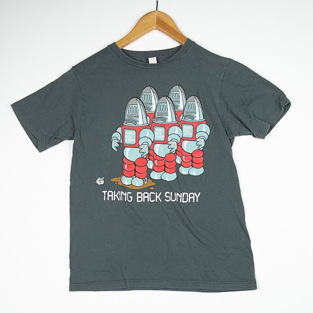 SOLD! Taking Back Sunday Robots Slim Fit Grey